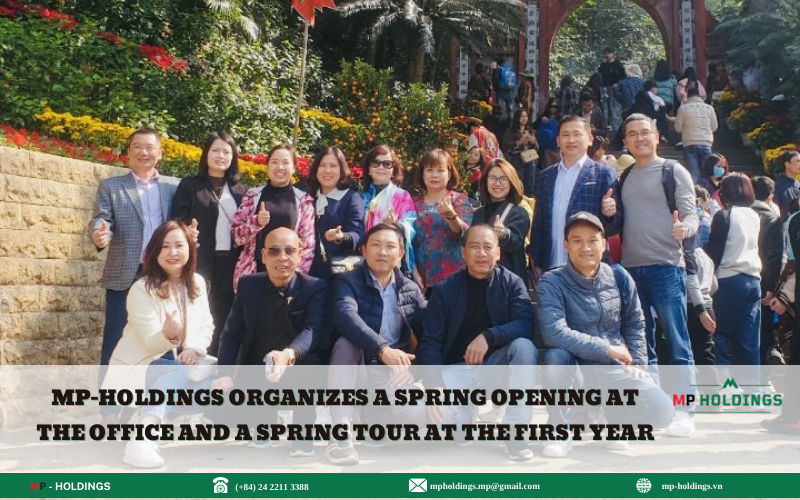 MP-HOLDINGS ORGANIZES SPRING OPENING AT THE OFFICE AND SPRING TOUR AT THE FIRST YEAR