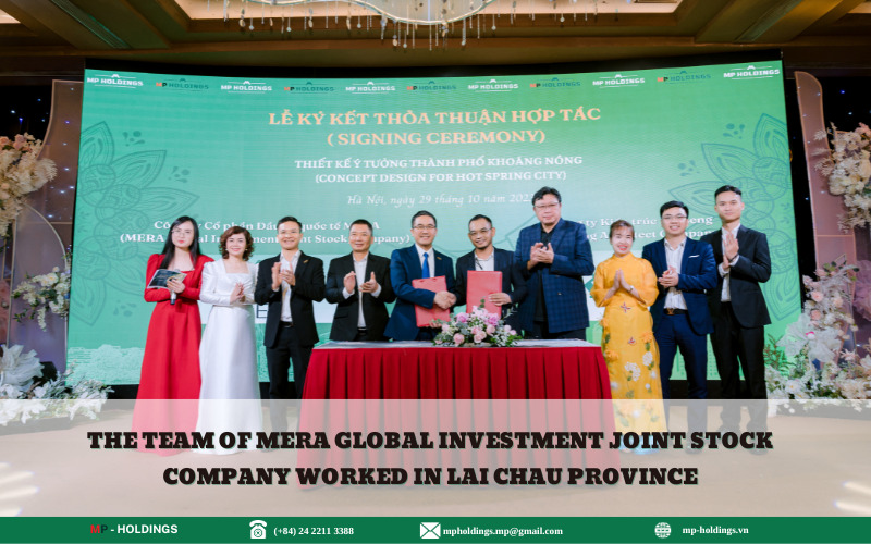 THE SIGNING OF A COOPERATION AGREEMENT BETWEEN MERA GLOBAL INVESTMENT JOINT STOCK COMPANY AND KC LENG ARCHITECTURE COMPANY