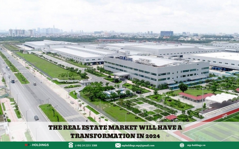 The real estate market will have a transformation in 2024