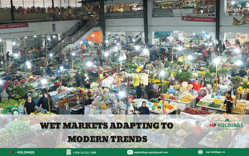 Wet markets adapting to modern trends