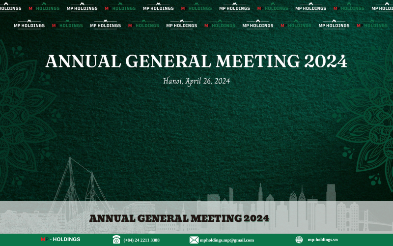 MP-HOLDINGS ORGANIZES ANNUAL GENERAL MEETING 2024