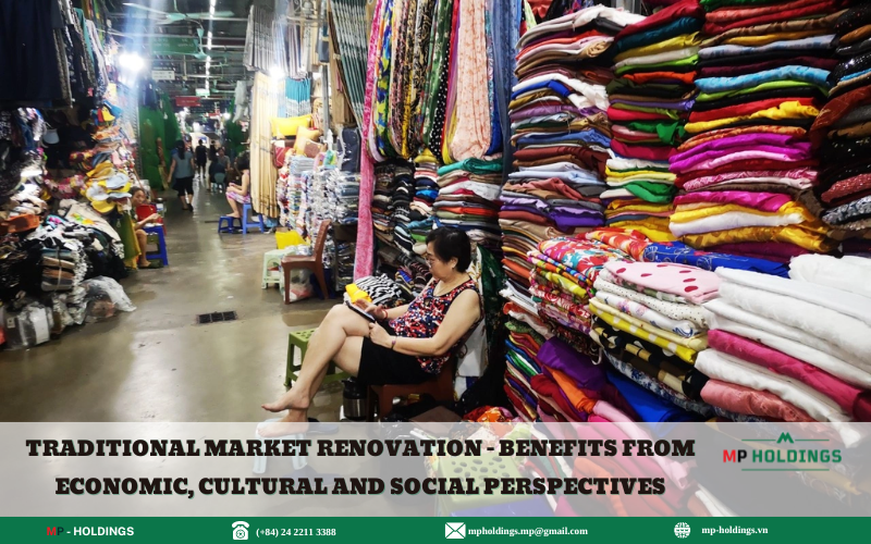 Traditional Market Renovation – Benefits from Economic, Cultural and Social Perspectives