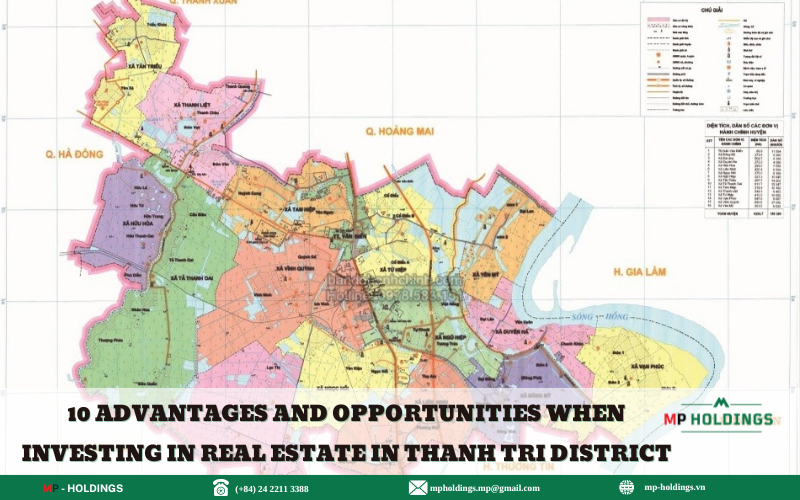 10 advantages and opportunities when investing in real estate in Thanh Tri District