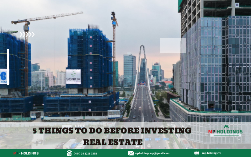 5 THINGS TO DO BEFORE INVESTING IN REAL ESTATE