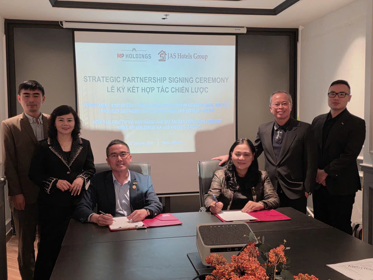 MP Holdings and JAS Hotels Group Sign Strategic Partnership Agreement MP Holdings and JAS Hotels Group Sign Strategic Partnership Agreement